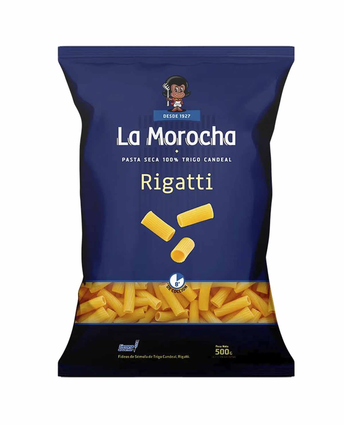 Fideos La Morocha Rigatti x 500 Gr